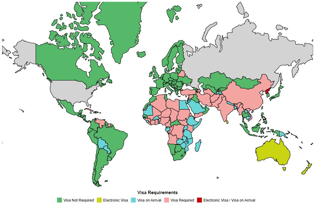 Us Passport Visa Free Countries 2024 - Lelah Natasha