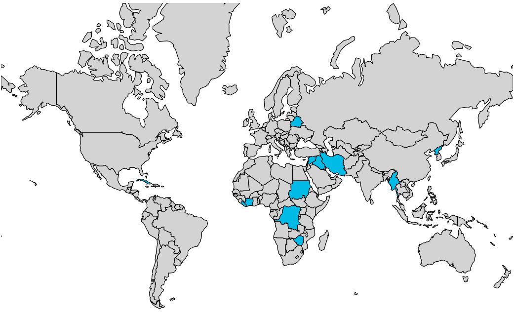 Ofac Countries 2024 - Gabey Shelia