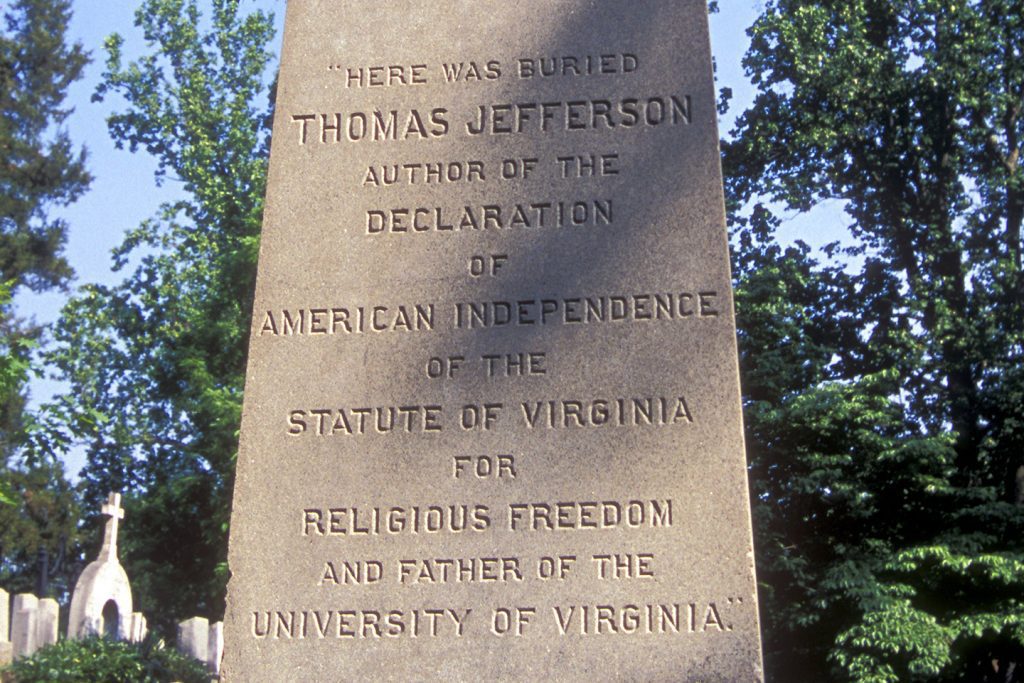 when did thomas jefferson die